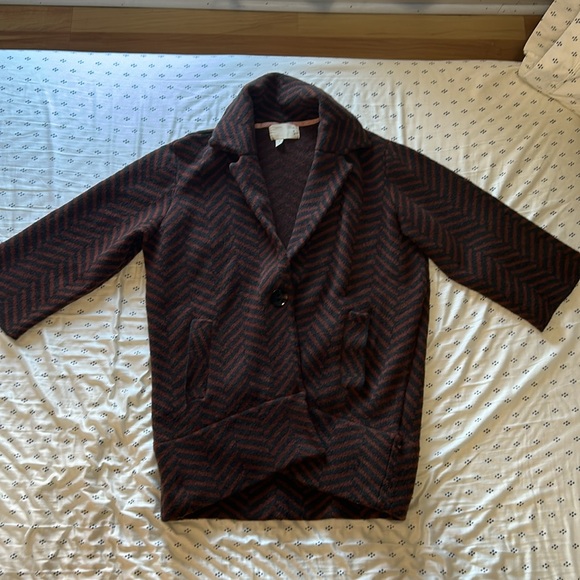 Moth by Anthropologie Oversized Sweater Coat Size Small - Picture 4 of 4